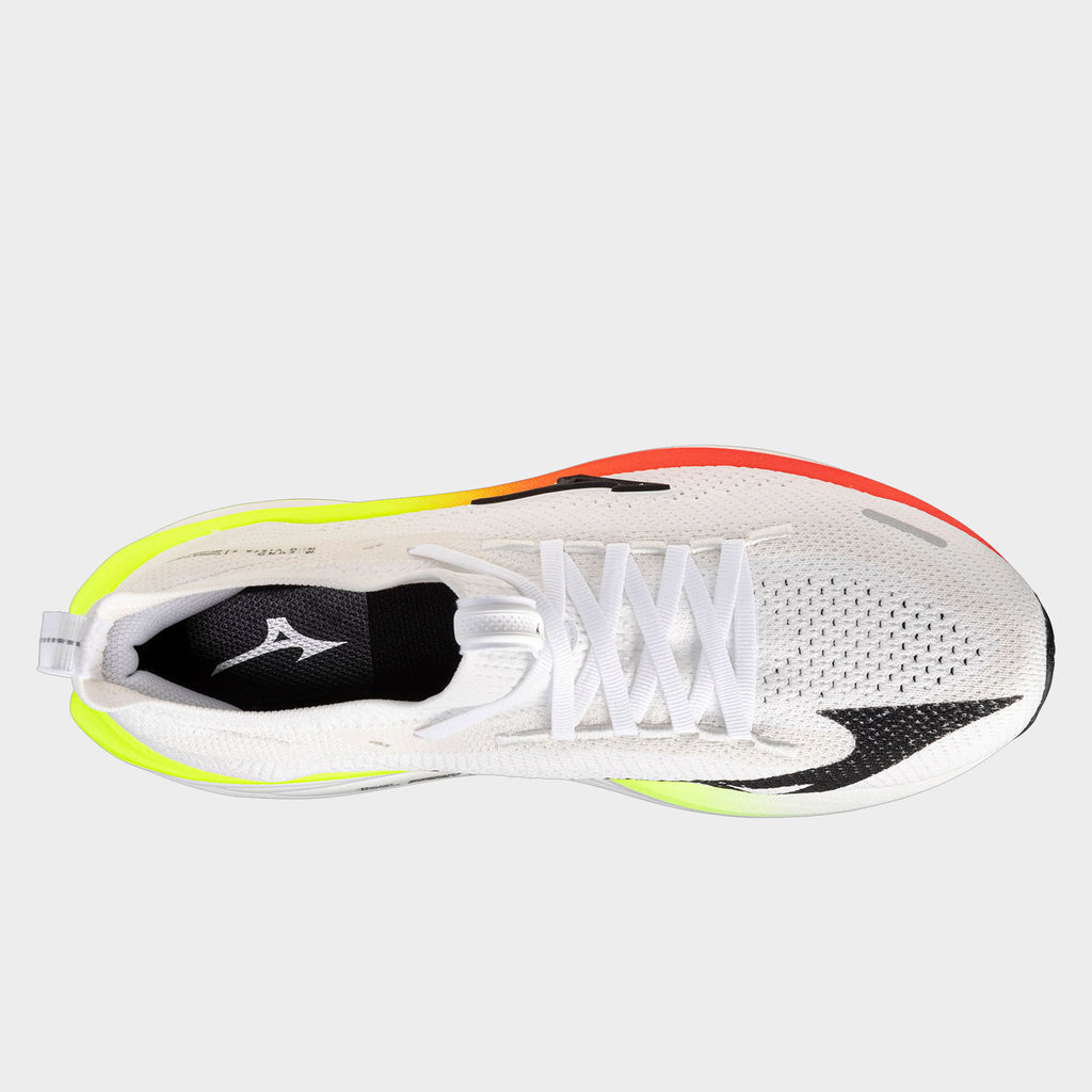Mizuno Men’s Neo Vista 3 Running Shoe - White/Black 2