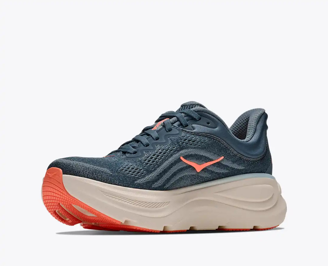Hoka Bondi 9 Women’s Running Shoes- Faded Navy/Slate Blue 1