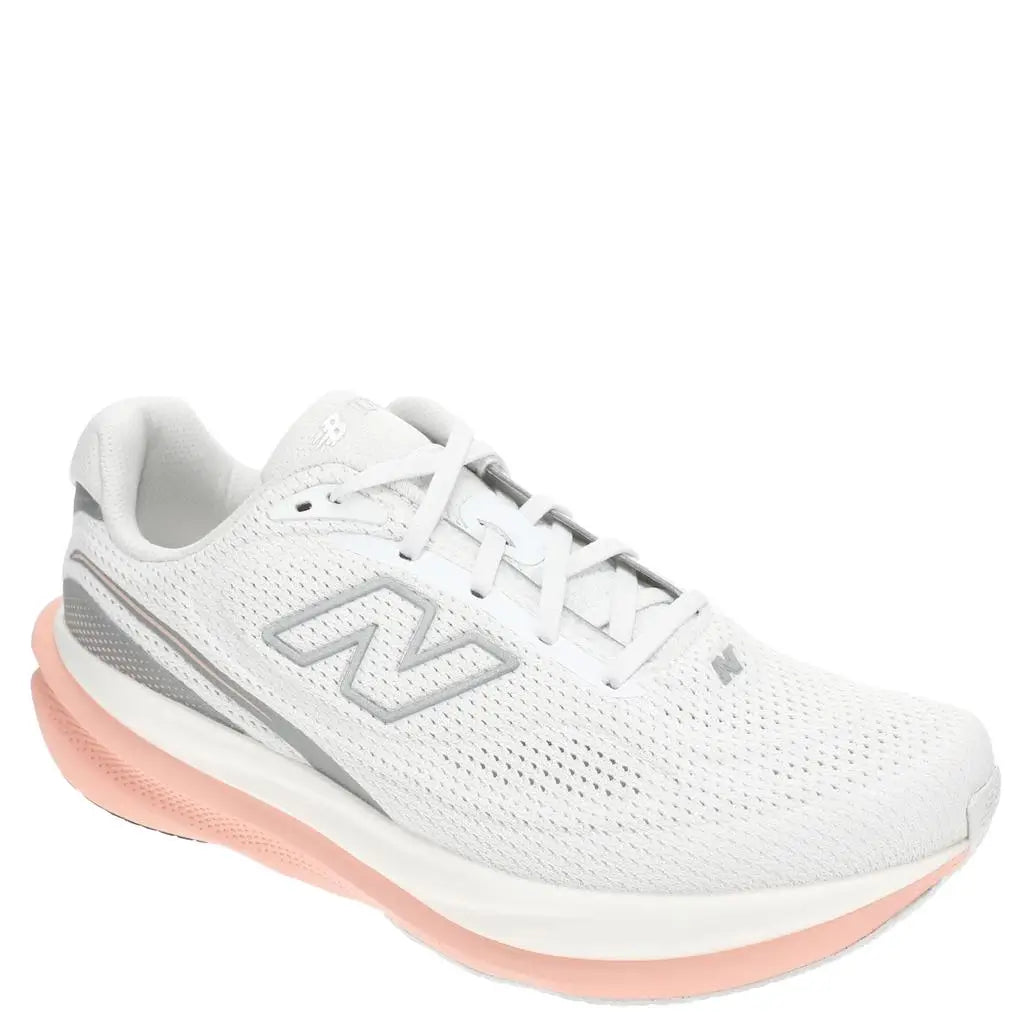 New Balance Women's 1080v15 Running Shoe - White/Pink