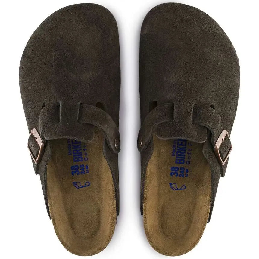 Birkenstock Women’s Boston Soft Footbed Sandal - Mocha 1