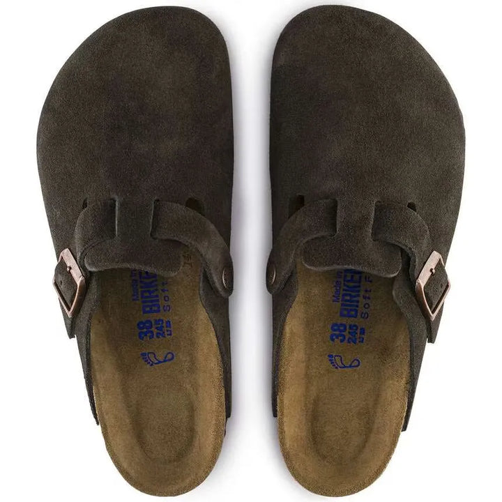 Birkenstock Women’s Boston Soft Footbed Sandal - Mocha 1