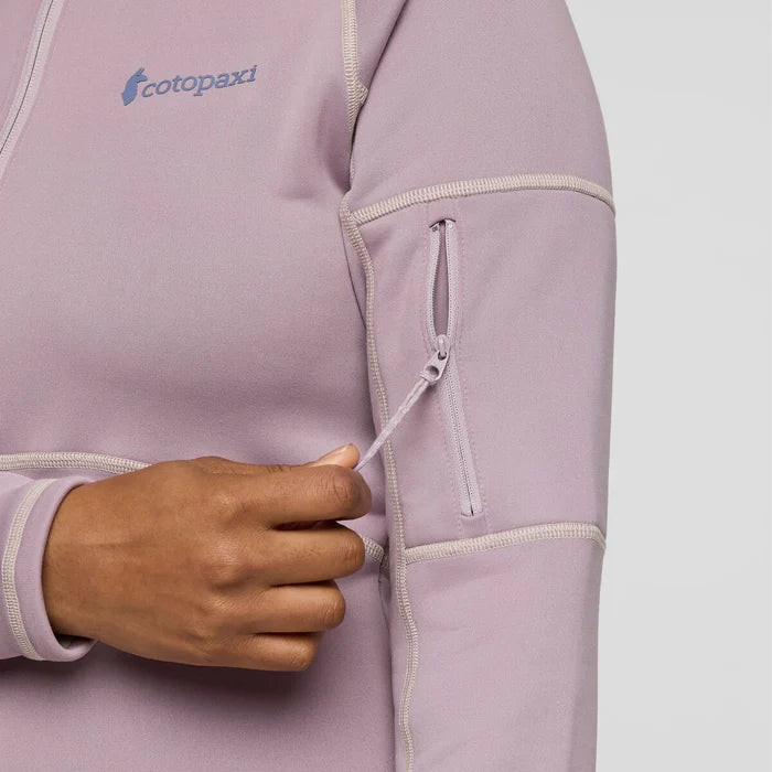 Cotopaxi Women's Tempa Fleece Half-Zip Pullover - Quartz 2