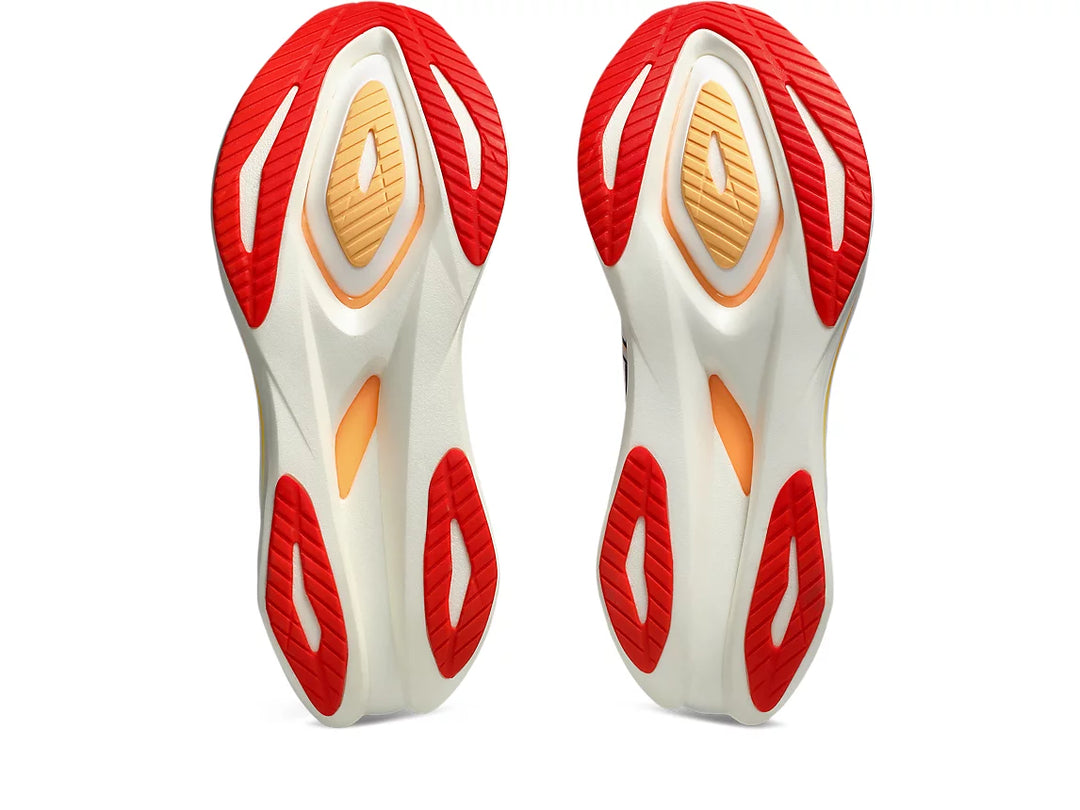 ASICS Men’s Sonicblast 2 Running Shoe - White/Stadium Orange 6