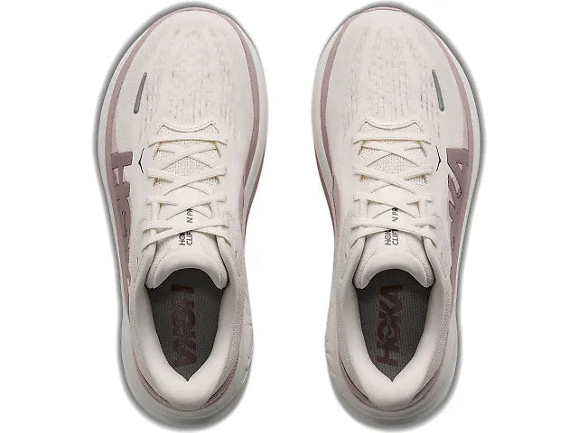 Hoka Women’s Clifton Pro GLM Running Shoes - Alabaster/Pink Opal 2