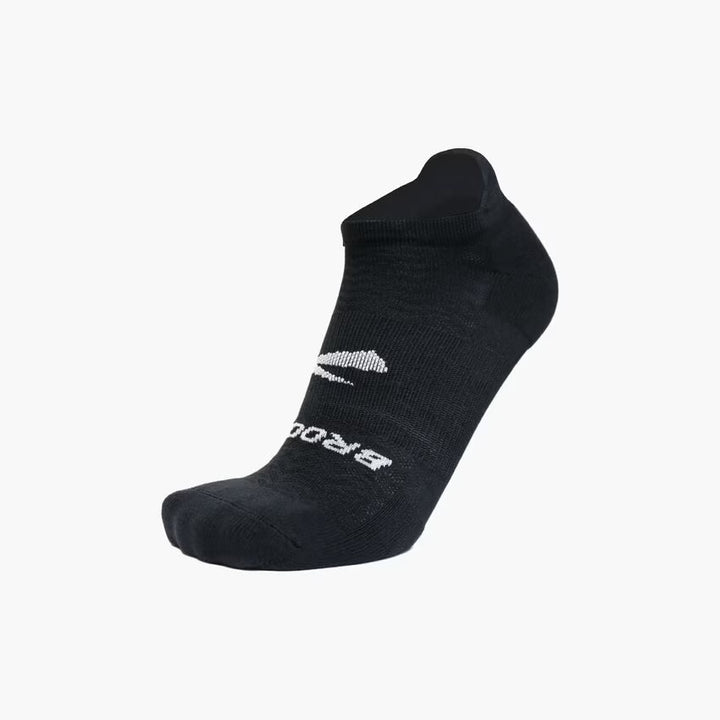 Brooks Run In No Show 3pk Socks - Black 3