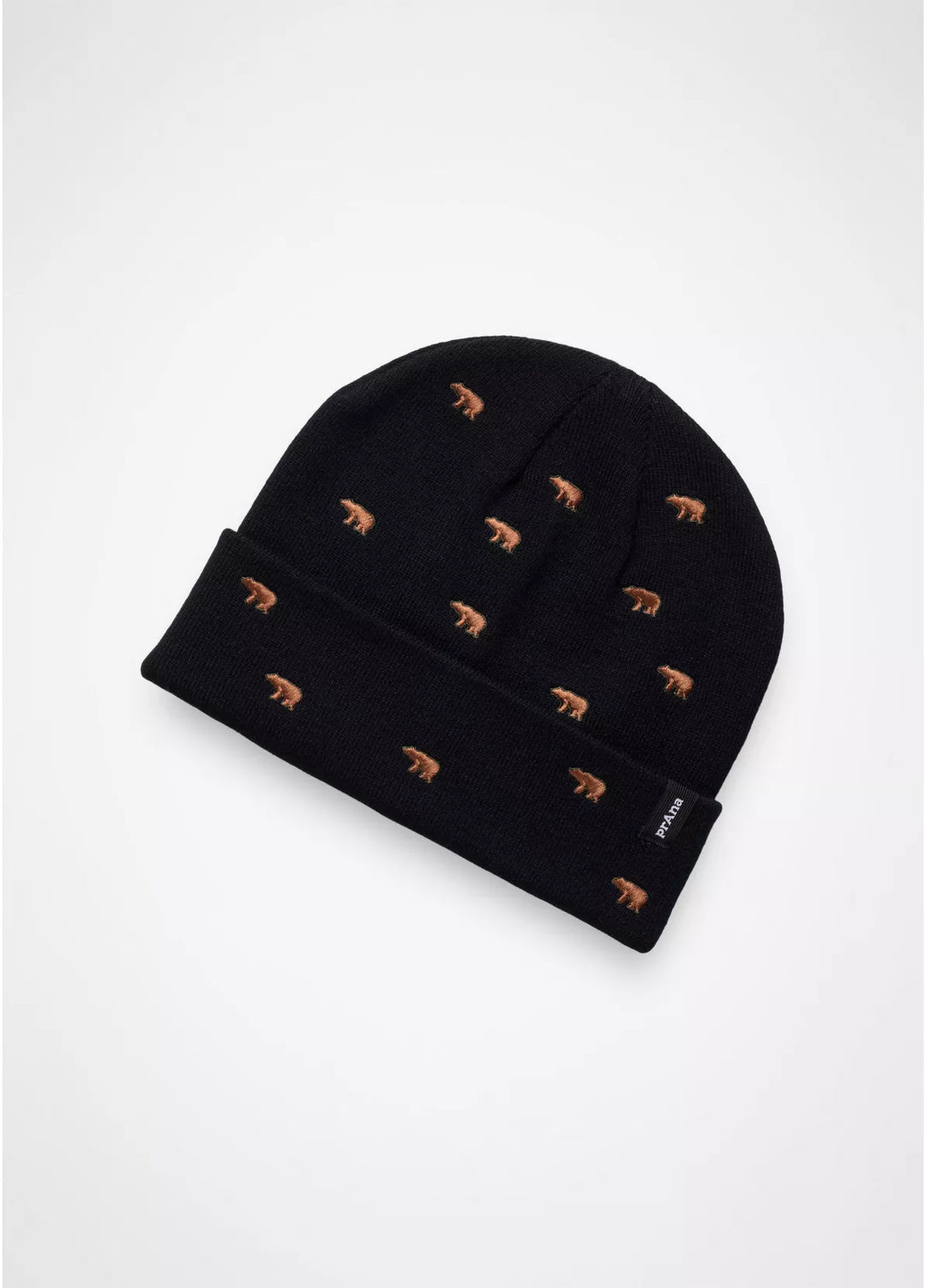 PrAna Wild Now Beanie Black Bear 