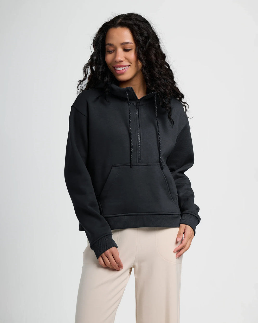 Free Fly Women’s Bamboo Northcoast Fleece Anorak Black 