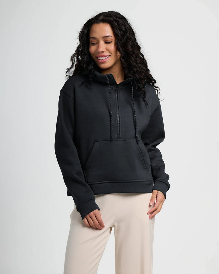 Free Fly Women’s Bamboo Northcoast Fleece Anorak Black 