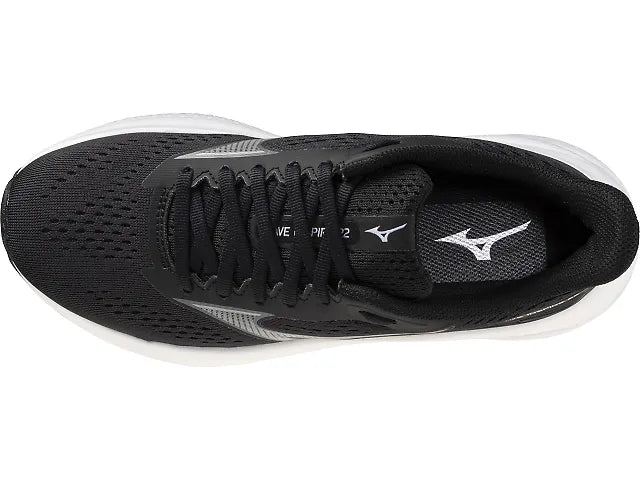 Mizuno Wave Inspire 22 Women's Running Shoe - Black/Ultimate Grey 2
