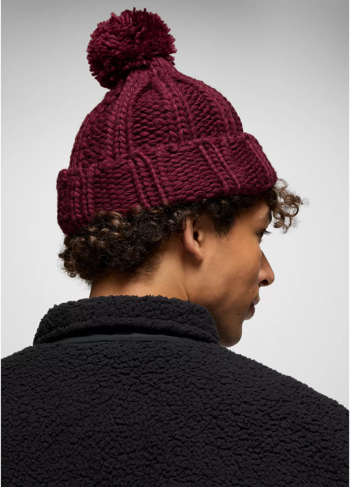PrAna Snow Crystal Beanie Deep Vino 2