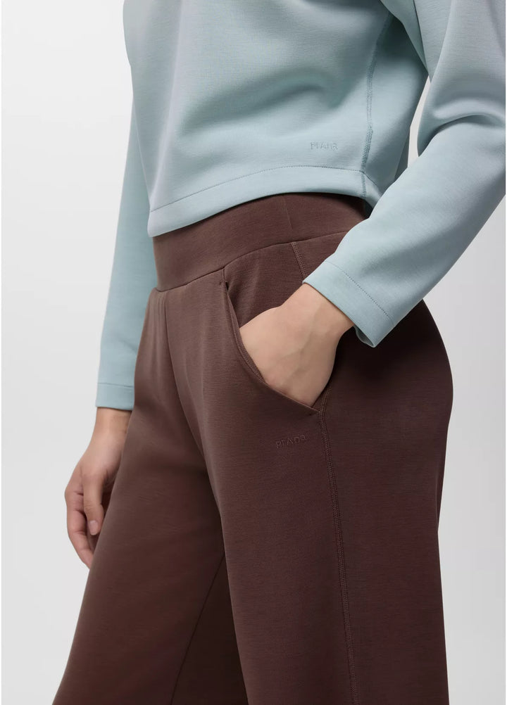 Prana Women’s Shea Hot Spell Wide Leg Pant Mocha 3