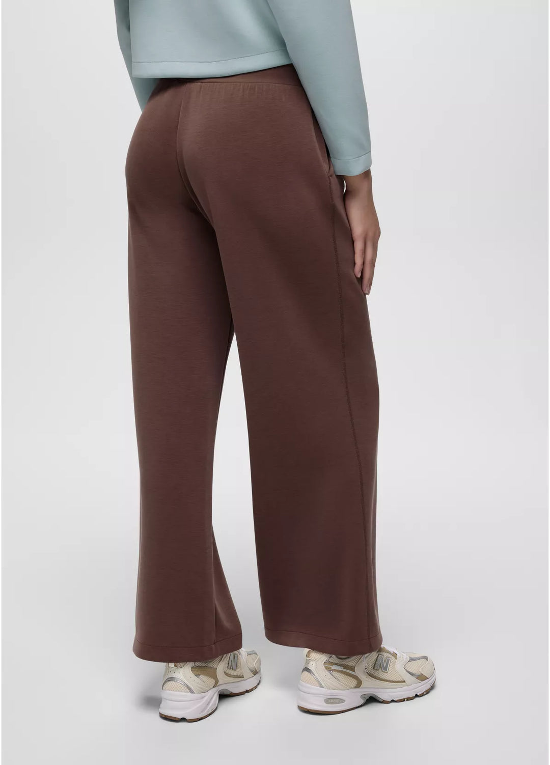 Prana Women’s Shea Hot Spell Wide Leg Pant Mocha 2