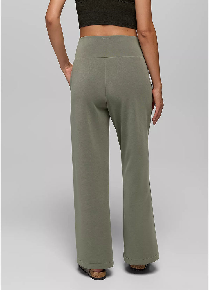 Prana Women's Shea Soft Wide Leg Pant thyme1