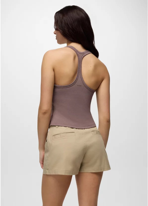 PrAna Women’s Heavana Racerback Tank Carob Heather 4