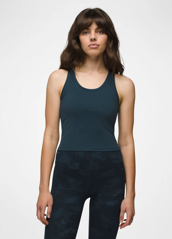 PrAna Women’s Luxara Racerback Tank  Stormy Night