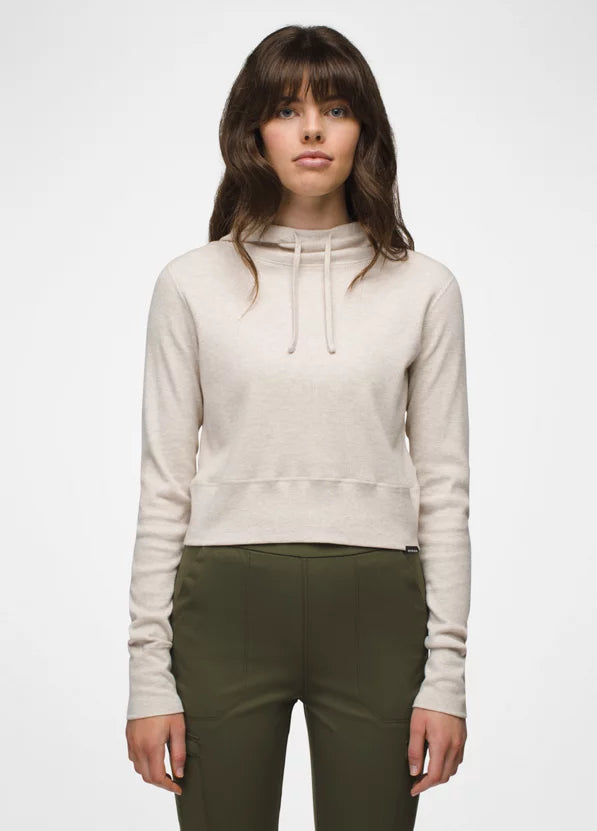 Prana Women's Touchstone Hoody Oatmeal Heather