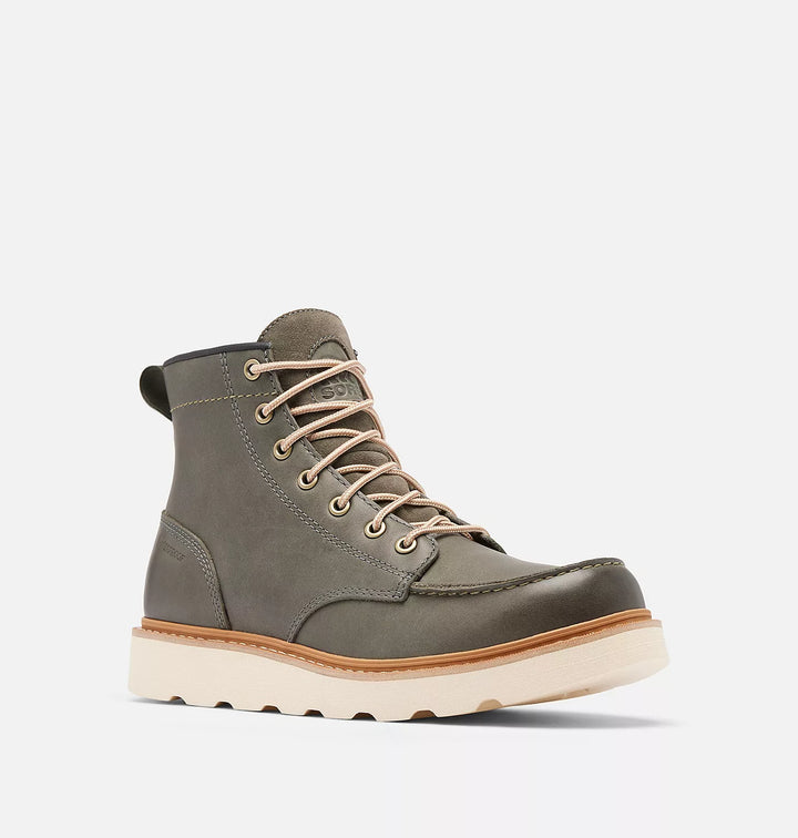 Sorel Men's Slabtown 62' Moc Waterproof Boot Alpine Tundra, Tawny Buff 3