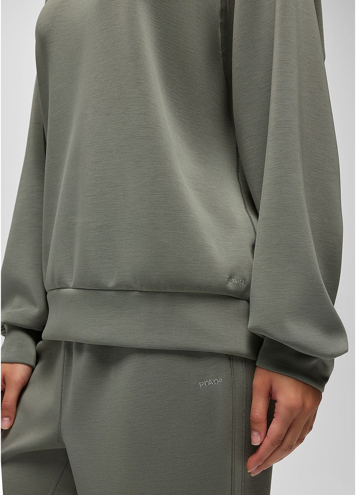 Prana Women's Shea Soft Crewneck thyme2