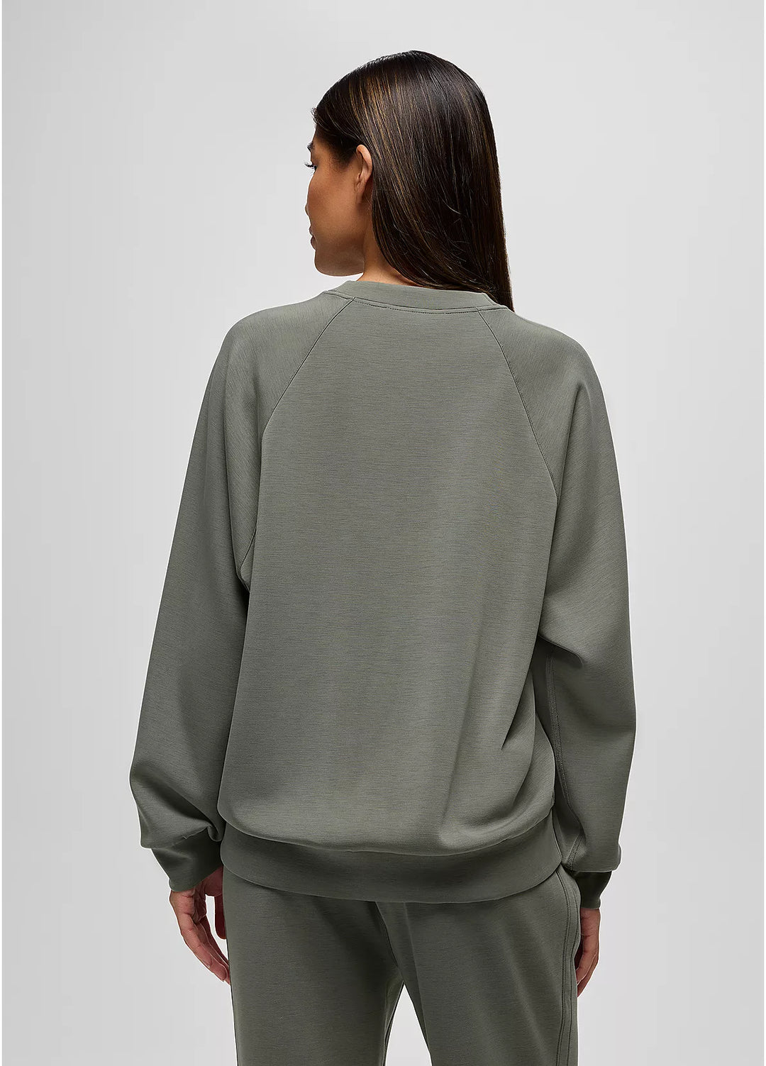 Prana Women's Shea Soft Crewneck thyme3