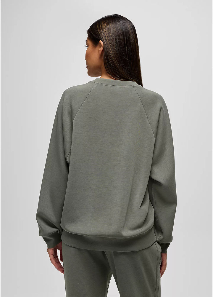 Prana Women's Shea Soft Crewneck thyme3