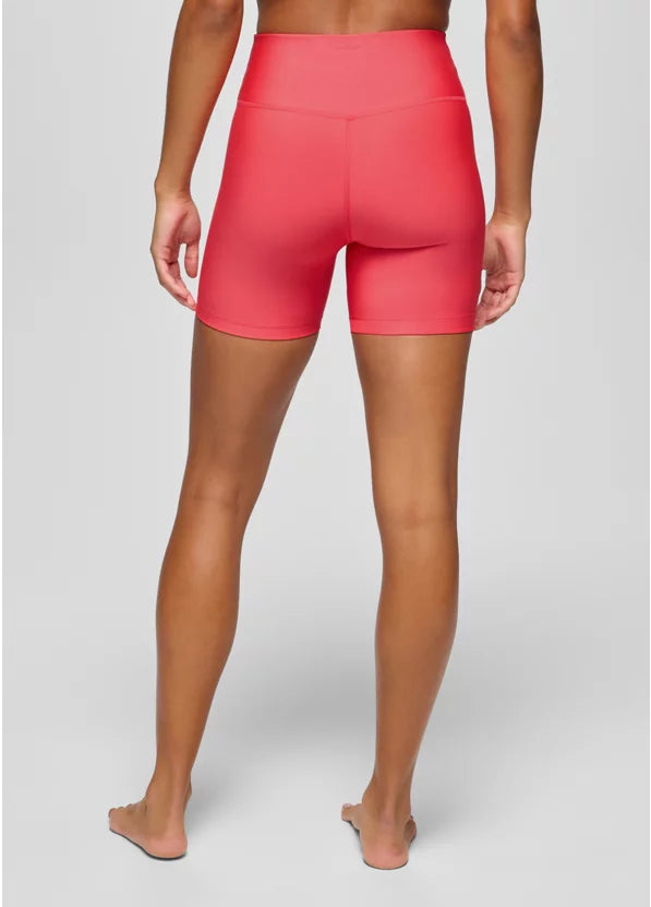 PrAna Women's Sculpt Bike Short Rose Fire 2