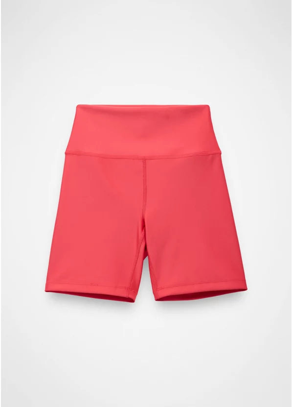PrAna Women's Sculpt Bike Short Rose Fire 4