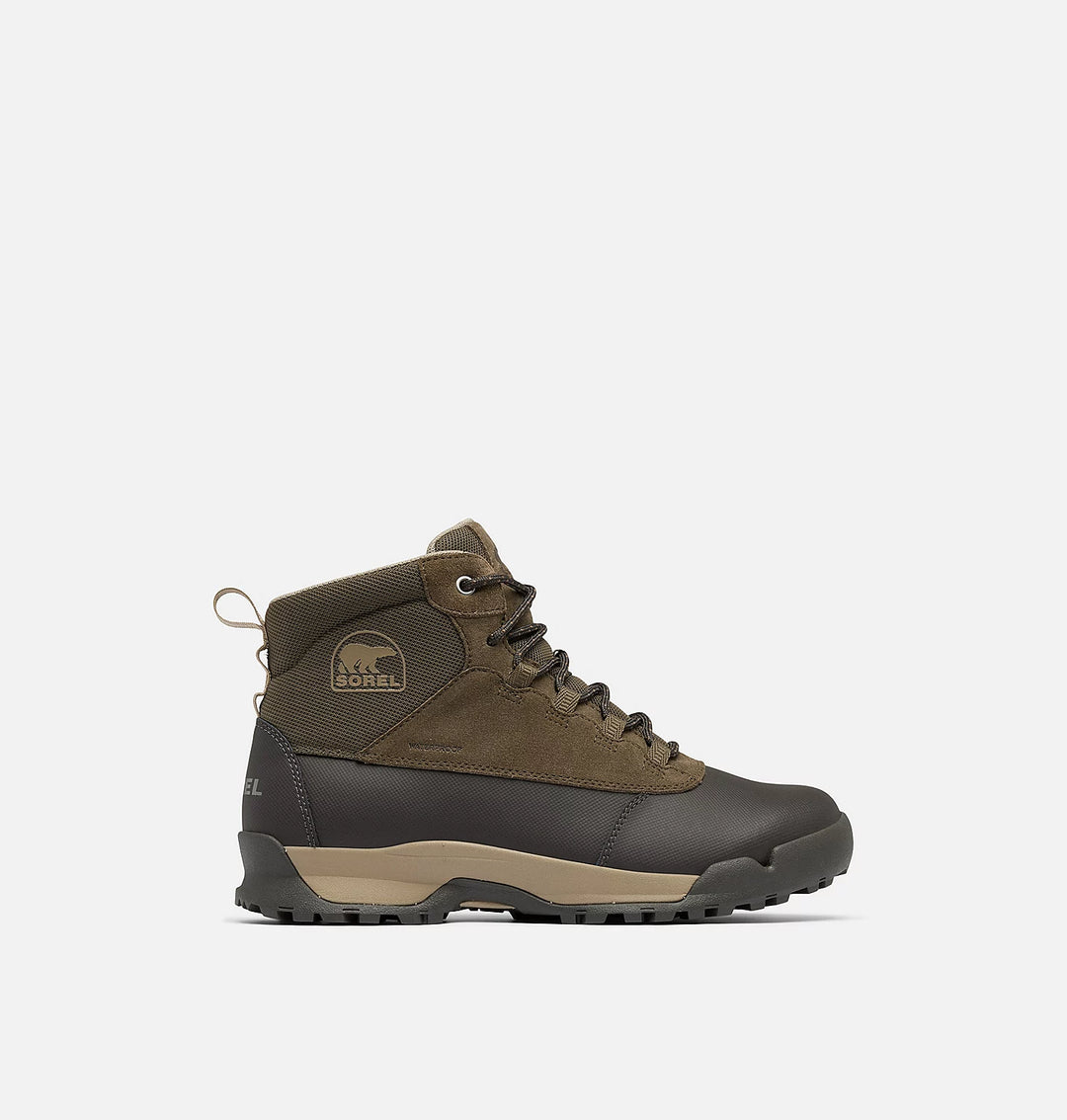 Sorel Men's Buxton Lite Lace Plus Waterproof Boot Major, Jet
