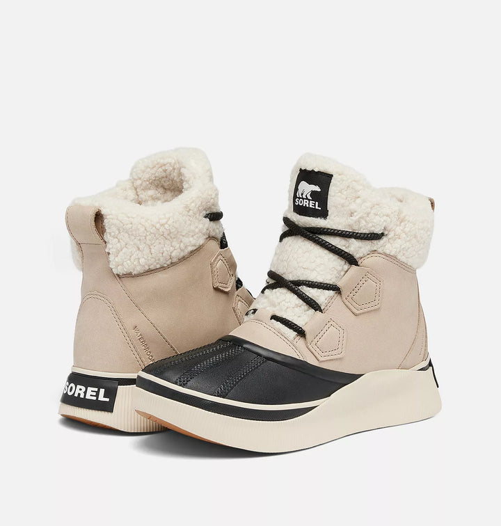 Sorel Women's Out N About IV Chillz Waterproof Boot - Omega Taupe/Black 2