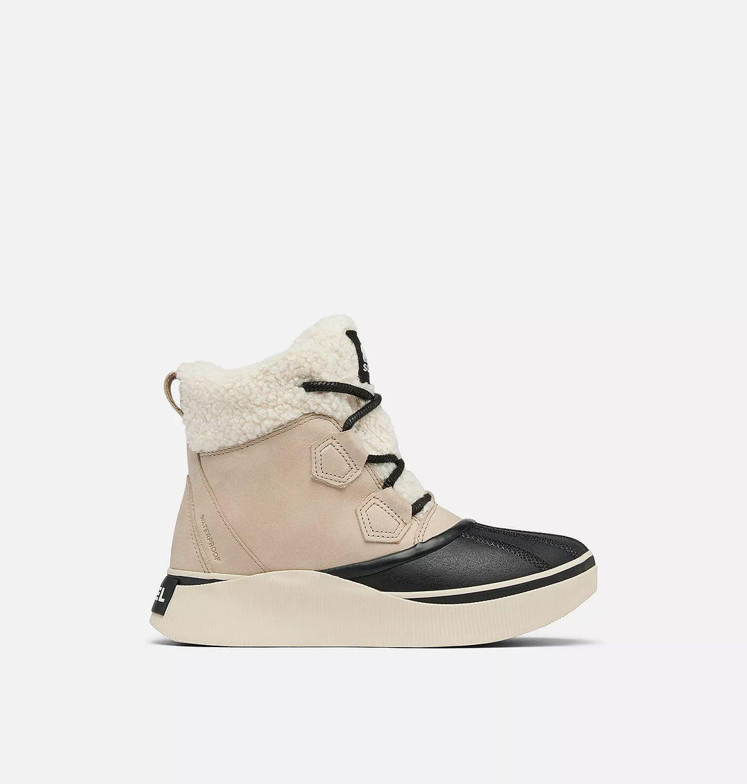 Sorel Women's Out N About IV Chillz Waterproof Boot - Omega Taupe/Black 
