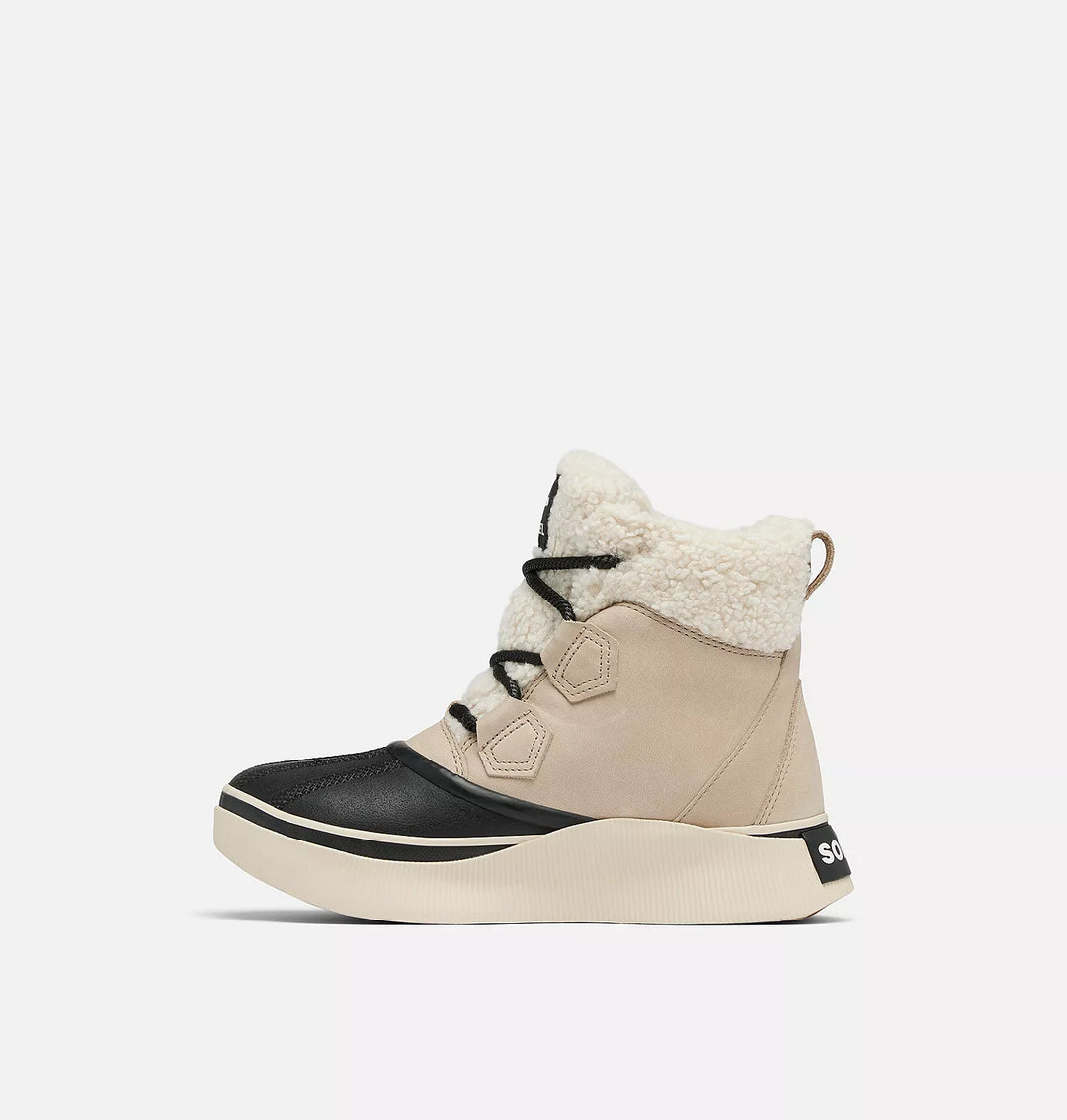 Sorel Women's Out N About IV Chillz Waterproof Boot - Omega Taupe/Black 5