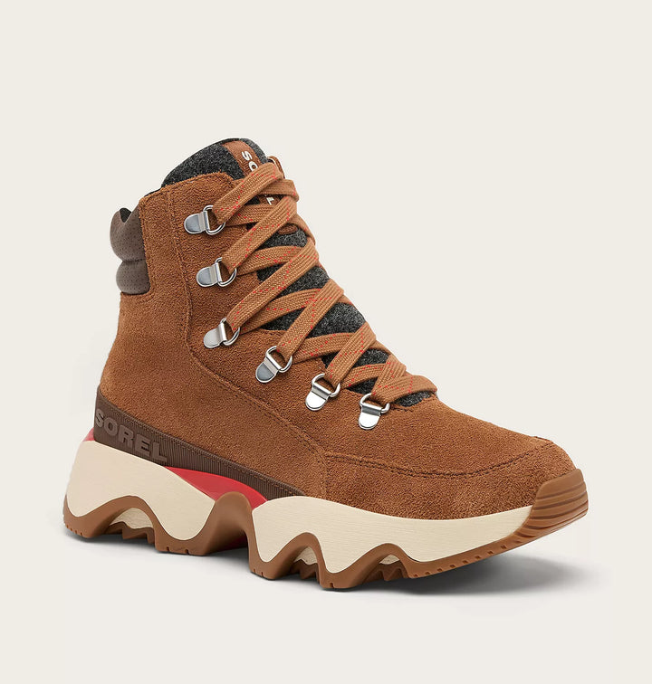 Sorel Women's Kinetic Impact Conquest Plus Waterproof Sneaker velvet tan tobacco 3