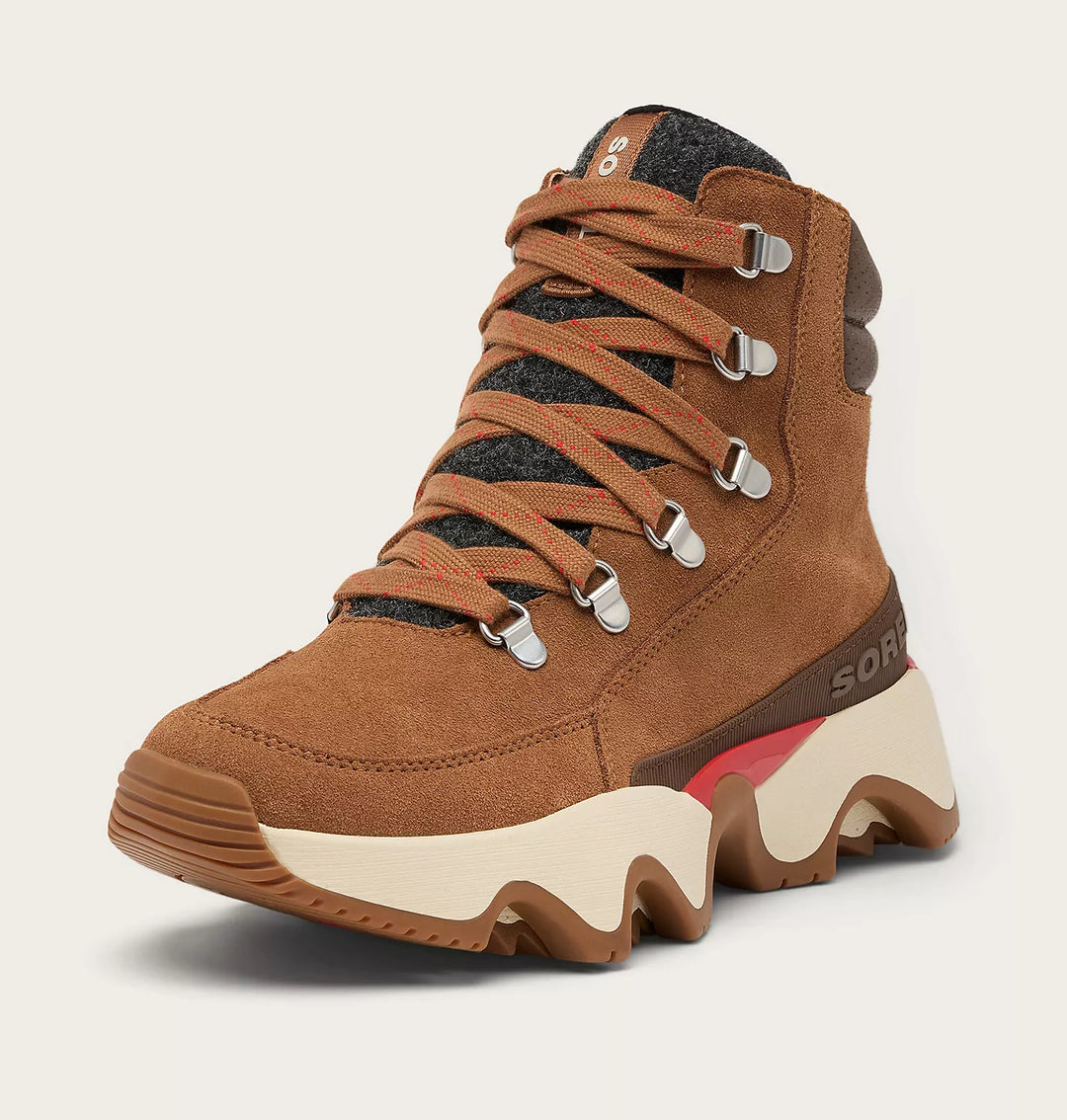Sorel Women's Kinetic Impact Conquest Plus Waterproof Sneaker velvet tan tobacco 2