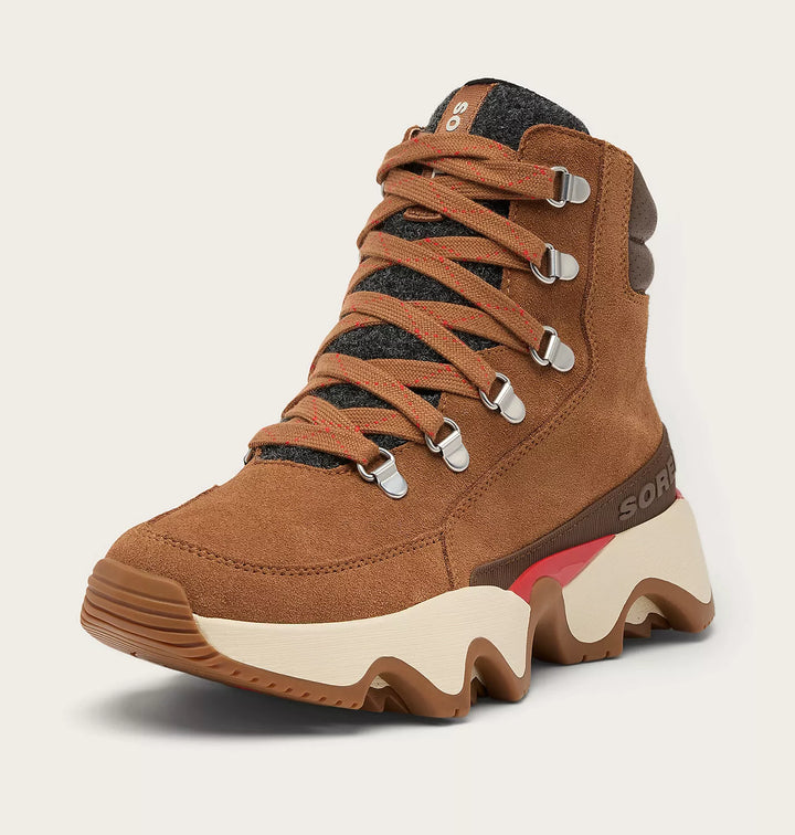 Sorel Women's Kinetic Impact Conquest Plus Waterproof Sneaker velvet tan tobacco 2