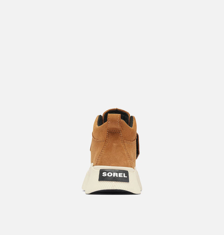 Sorel Childrens Out N About IV Strap Waterproof Boot Taffy, Black 7