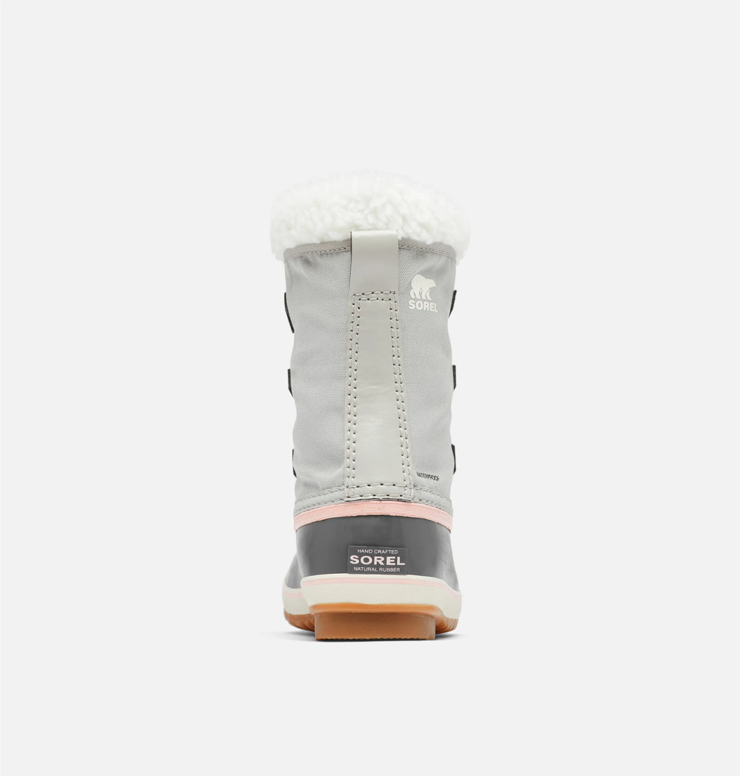Sorel Yoot Pac Nylon Youth Waterproof Boot - Dove/Gum 2 6