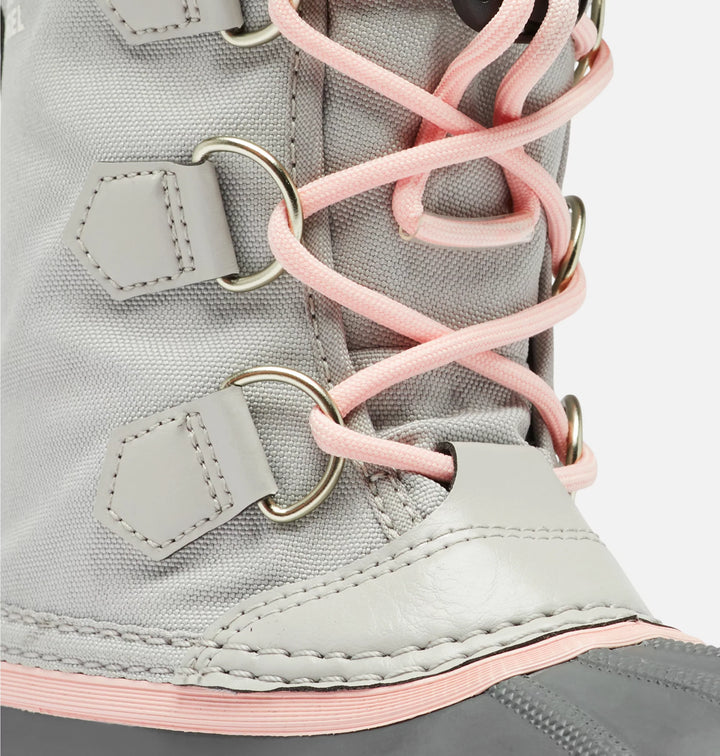 Sorel Yoot Pac Nylon Youth Waterproof Boot - Dove/Gum 2 8