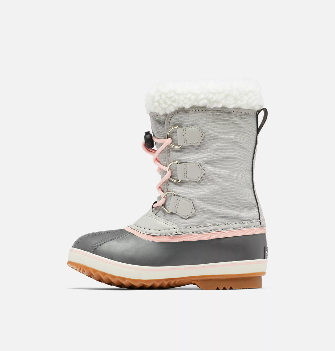 Sorel Yoot Pac Nylon Youth Waterproof Boot - Dove/Gum 2 2