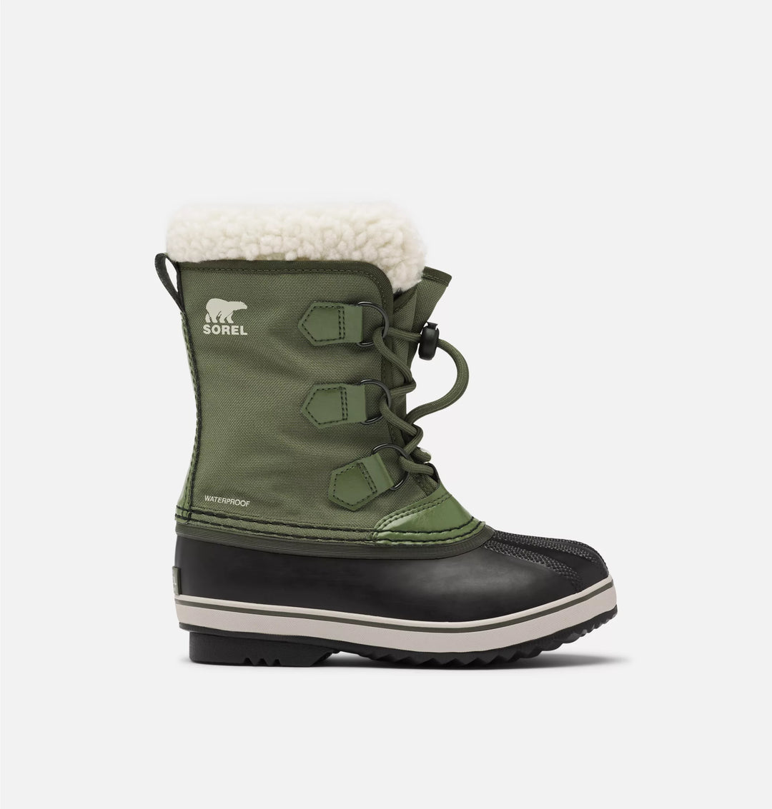 Sorel Yoot Pac Nylon Youth Waterproof Boots - Hiker Green 