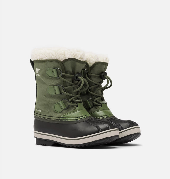 Sorel Yoot Pac Nylon Youth Waterproof Boots - Hiker Green 1