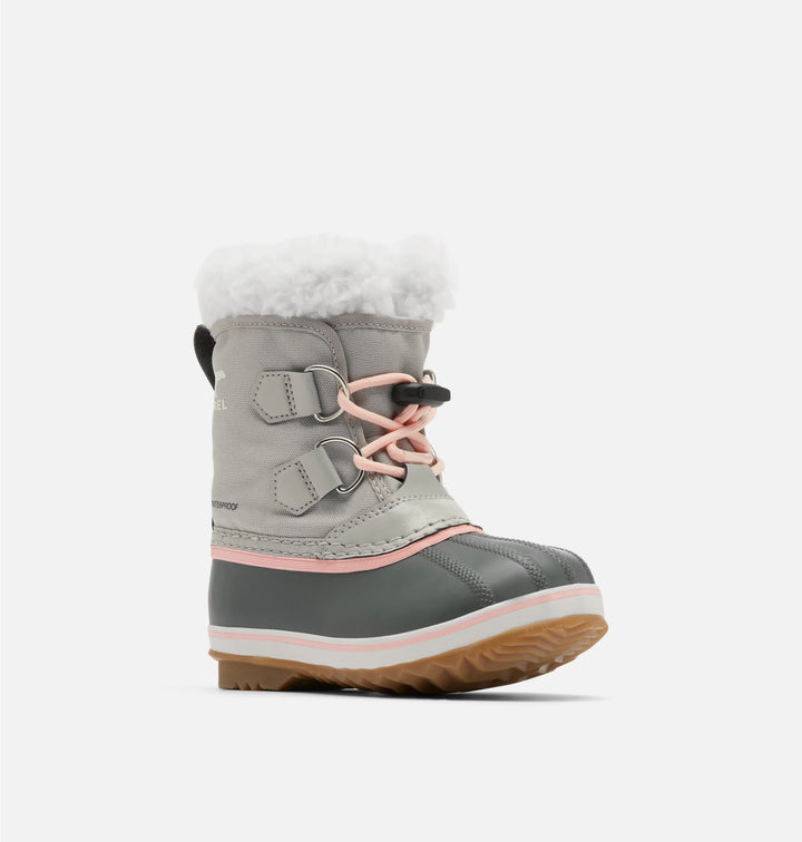 Sorel Yoot Pac Nylon Children's Waterproof Boot - Dove/Gum 2 2