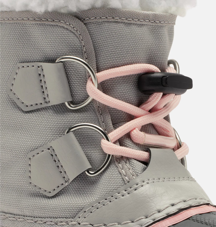 Sorel Yoot Pac Nylon Children's Waterproof Boot - Dove/Gum 2 8