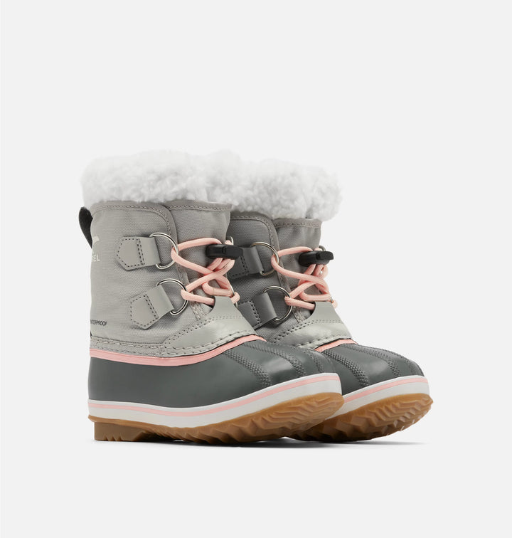 Sorel Yoot Pac Nylon Children's Waterproof Boot - Dove/Gum 2 1