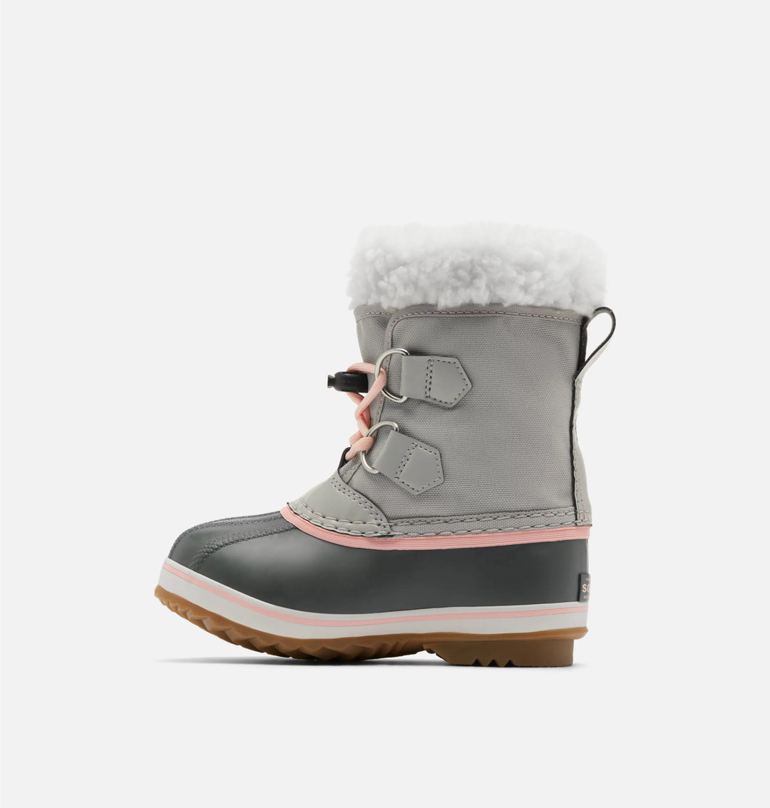 Sorel Yoot Pac Nylon Children's Waterproof Boot - Dove/Gum 2 6