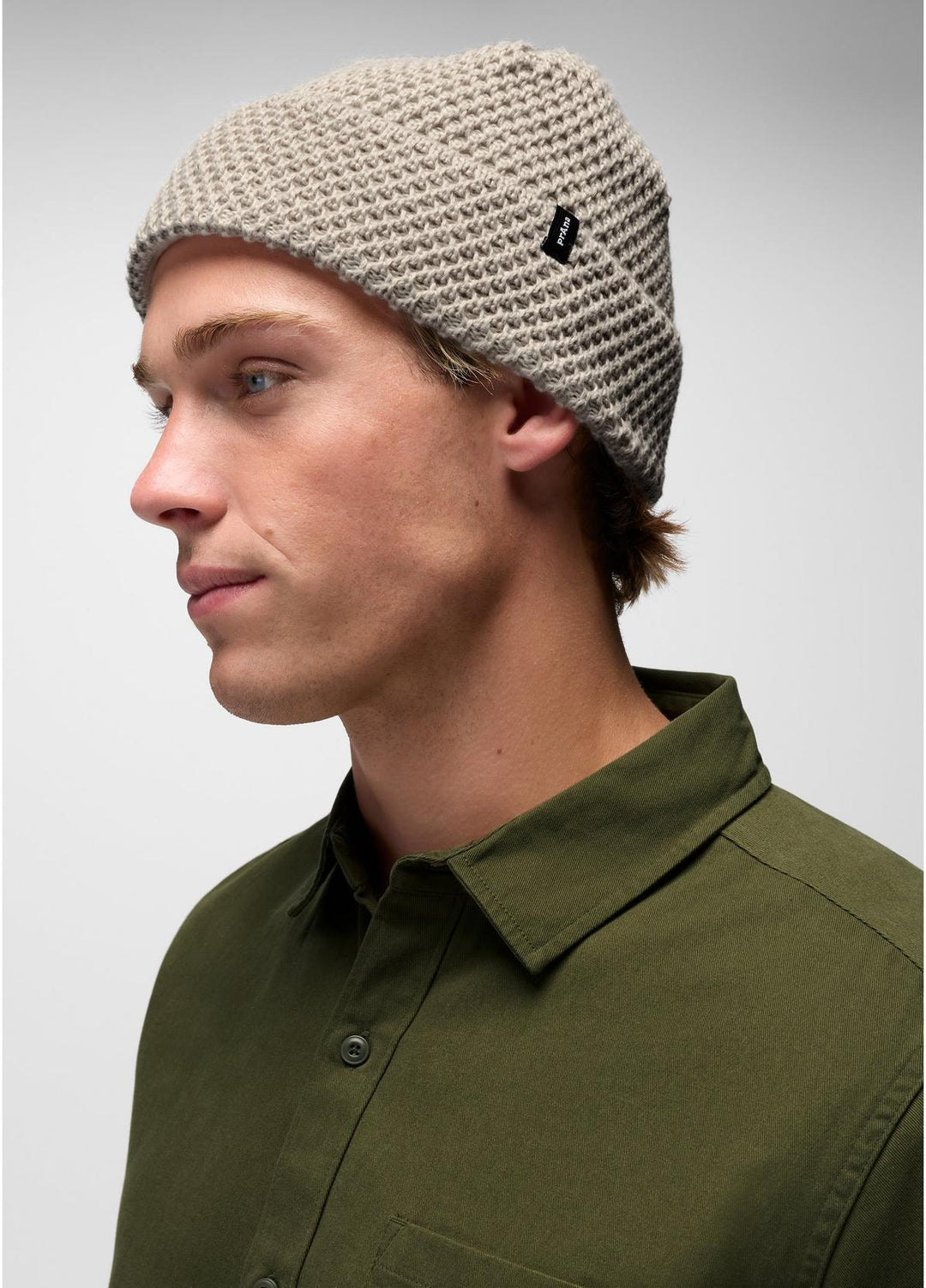 Prana Bristlecone Beanie - Stone 1