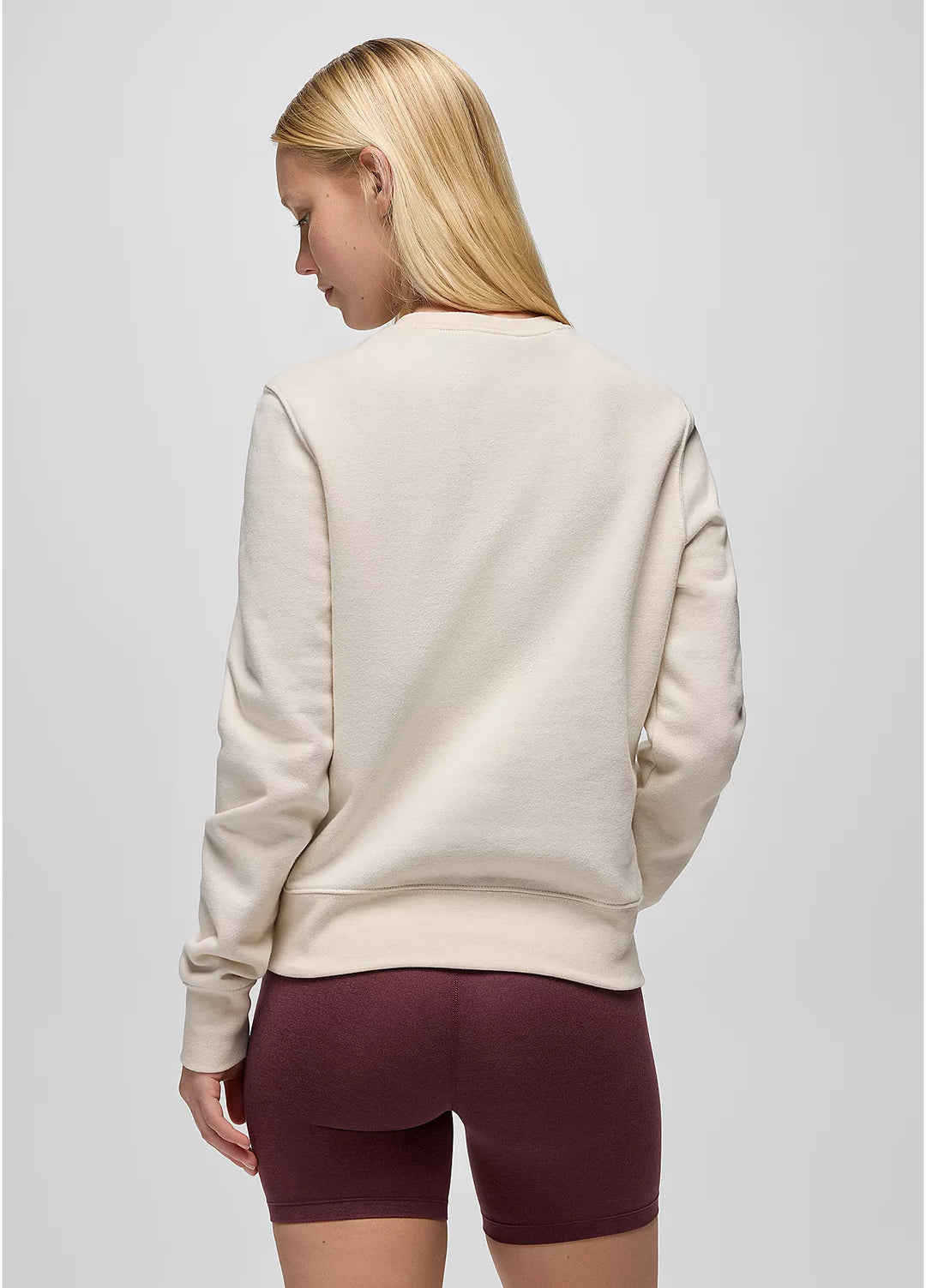 Prana Women's prAna Fleece Crew Sweatshirt canvas1