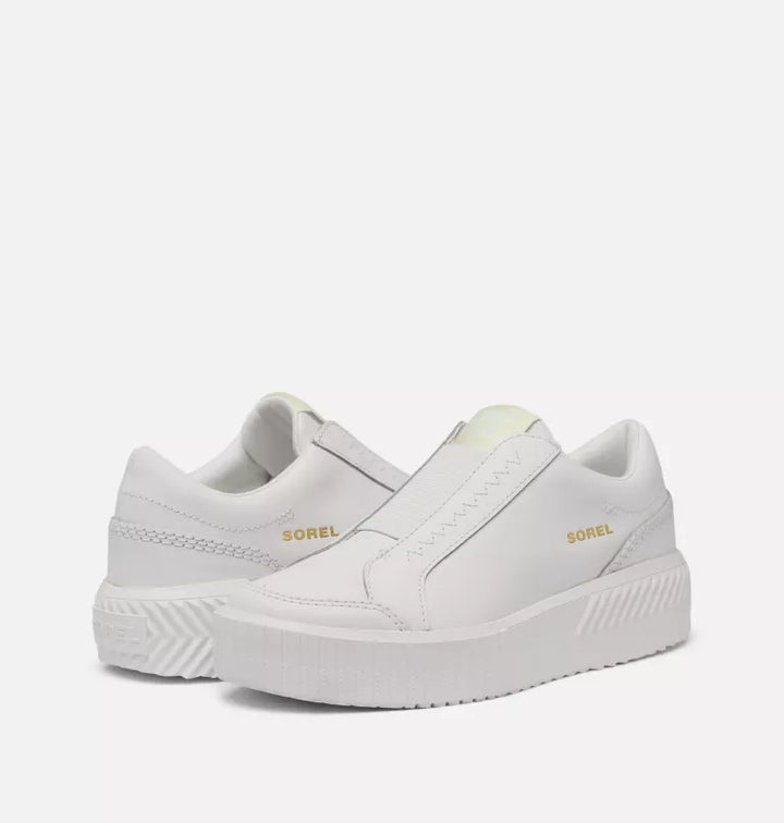 Sorel Women's Ona Ave Slip On Sneaker - Sea Salt/Chalk 8