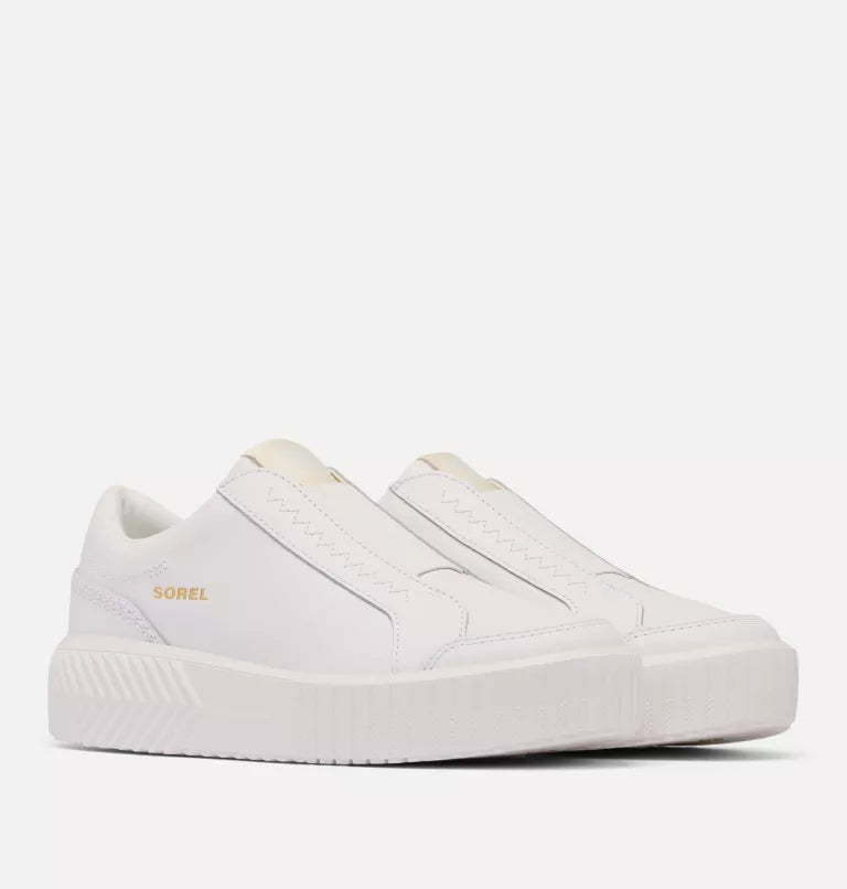 Sorel Women's Ona Ave Slip On Sneaker - Sea Salt/Chalk 3