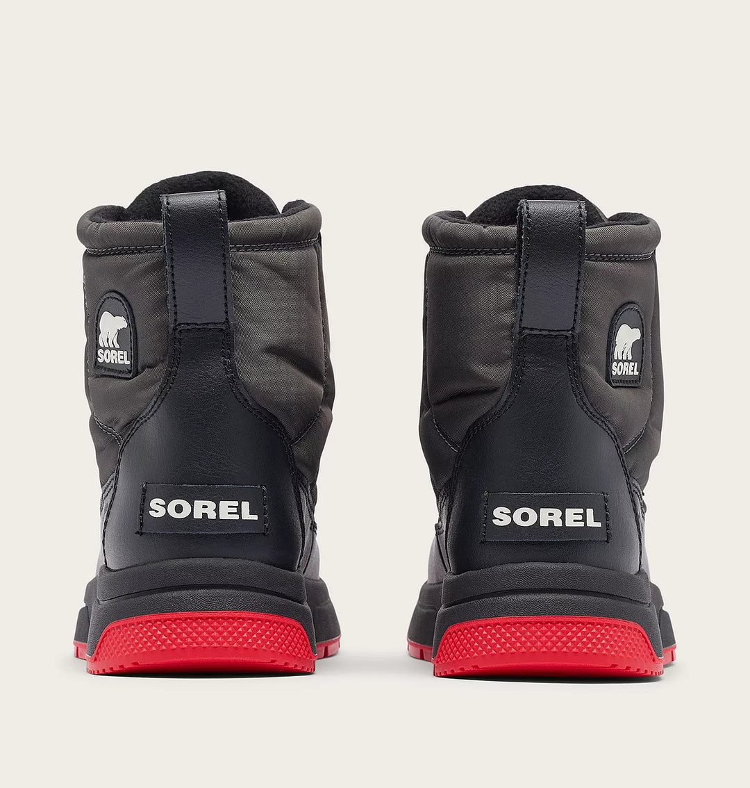 Sorel Youth Whitney III Mid Winter Boot Jet,Black 6