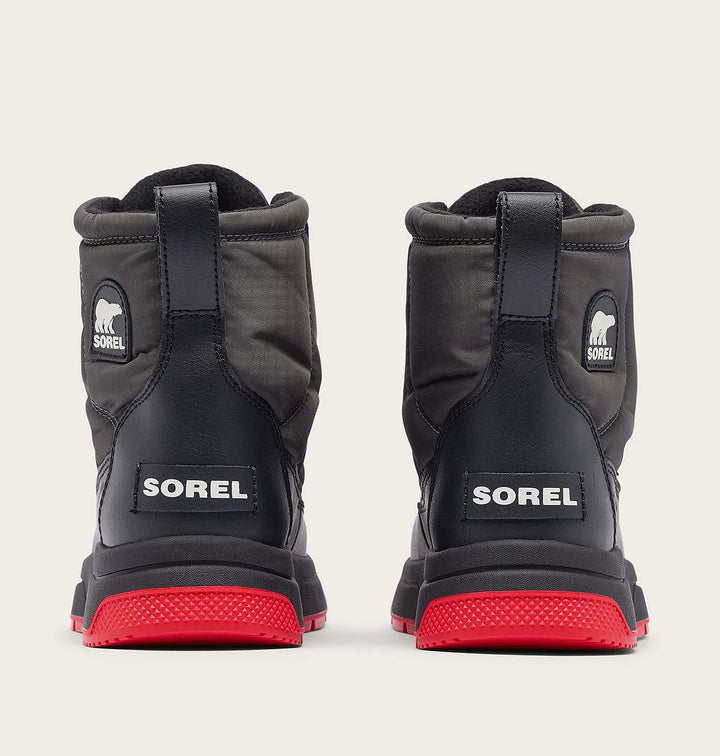 Sorel Youth Whitney III Mid Winter Boot Jet,Black 6