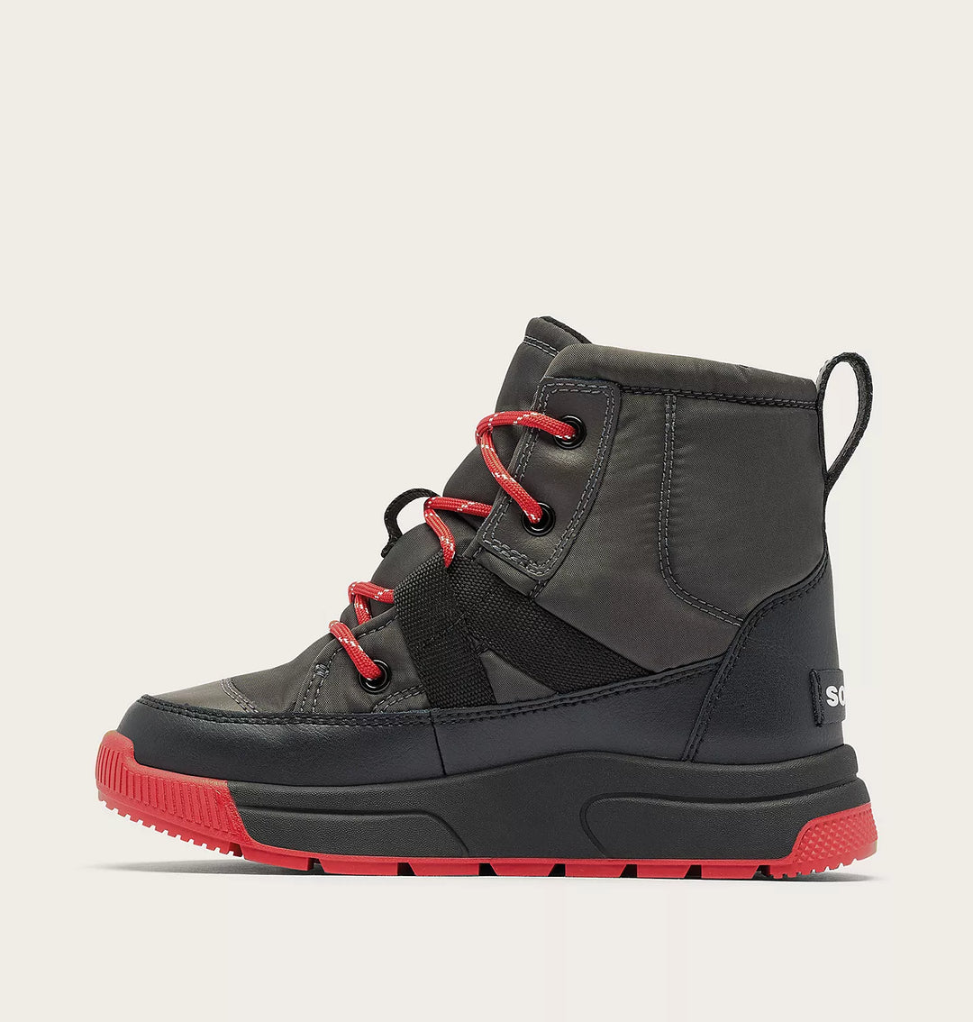 Sorel Youth Whitney III Mid Winter Boot Jet,Black 5